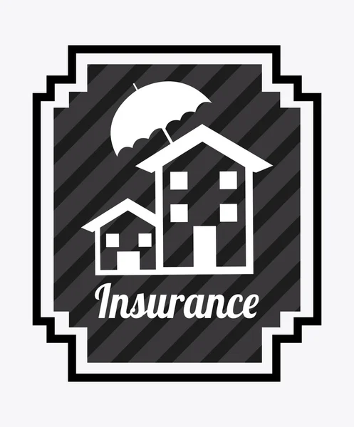 Diseño del seguro — Vector de stock