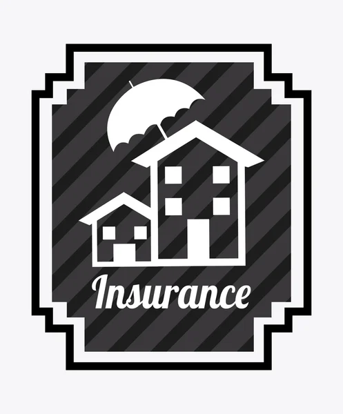 Insurance design — Stock Vector