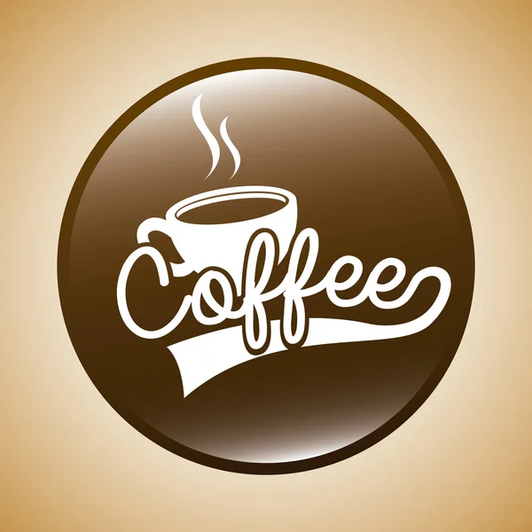 Diseño de café — Vector de stock