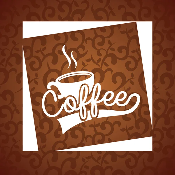 Conception de café — Image vectorielle