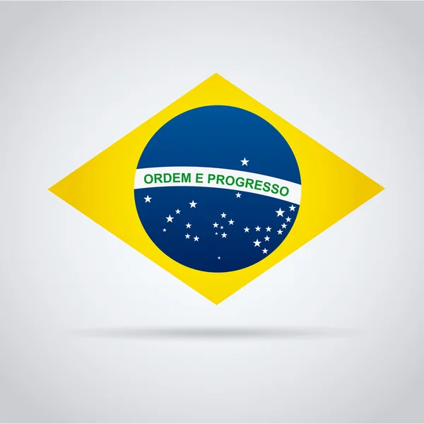 Brezilya tasarım — Stok Vektör