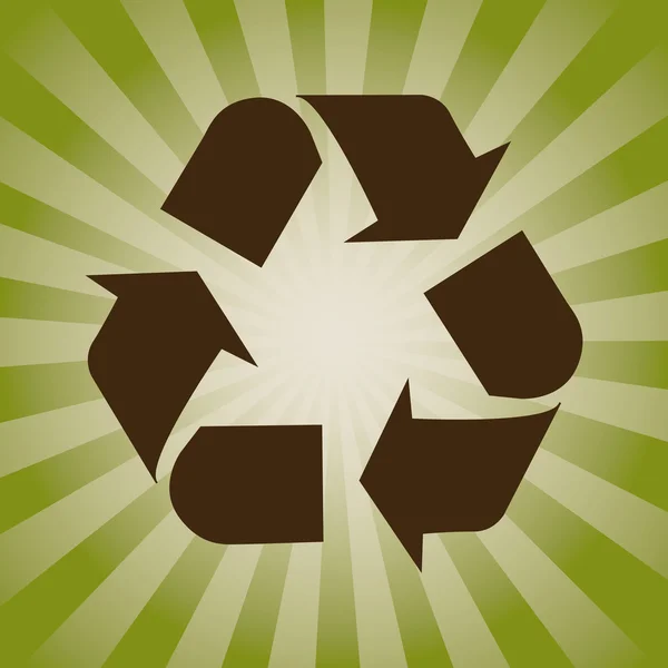 Recycling-Design — Stockvektor