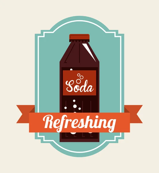 Soda ontwerp — Stockvector