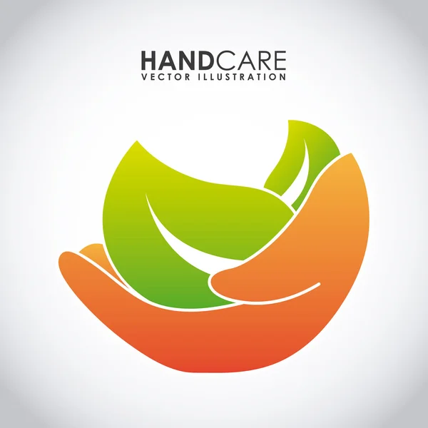 Handpflege-Design — Stockvektor