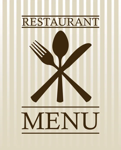 Conception de menu — Image vectorielle