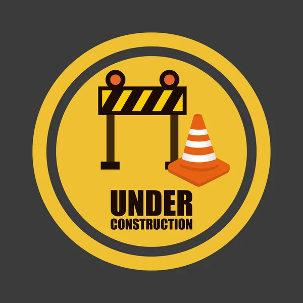 Under construction design — Stock Vector