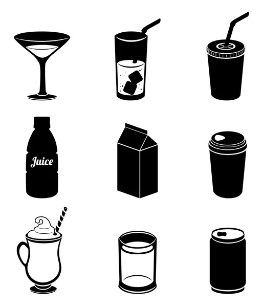 Напої дизайн — стоковий вектор