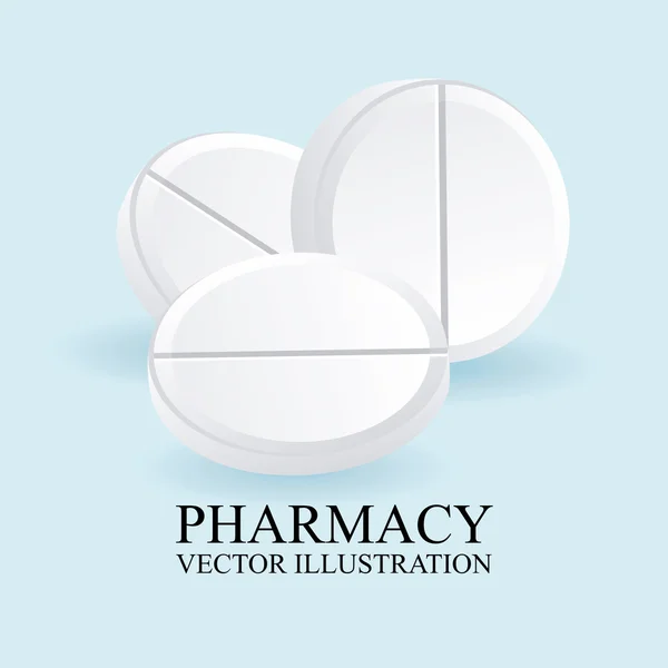 Conception de pharmacie — Image vectorielle