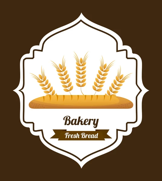 Bakkerij ontwerp — Stockvector