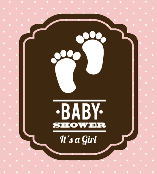 Conception de bébé — Image vectorielle