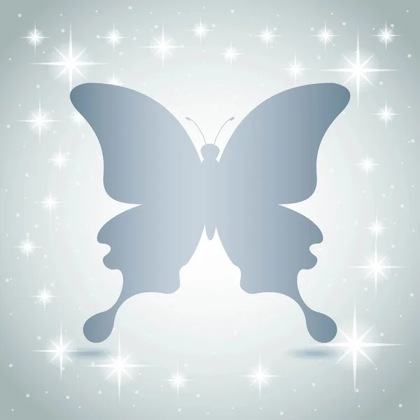 Diseño de mariposa — Vector de stock