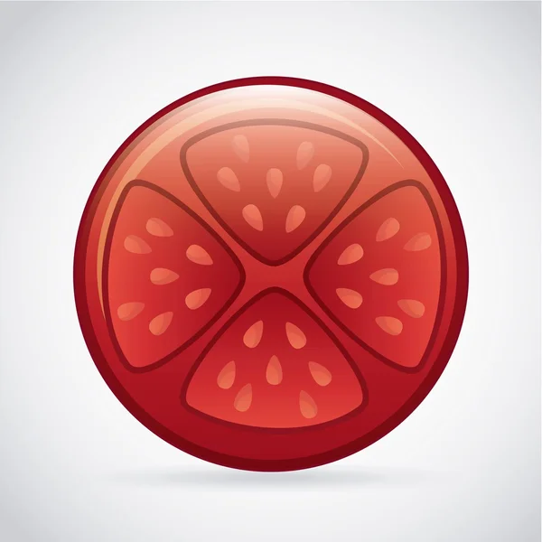 Conception de tomates — Image vectorielle