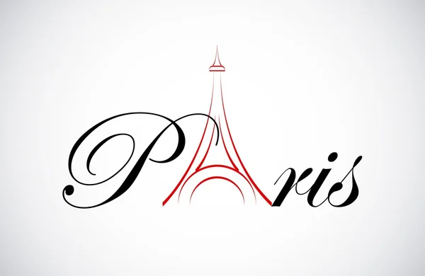 Diseño de París — Vector de stock