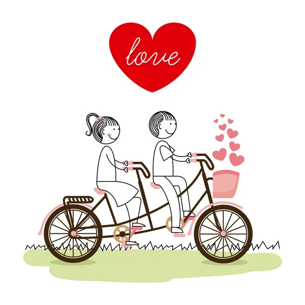 Design d'amour — Image vectorielle