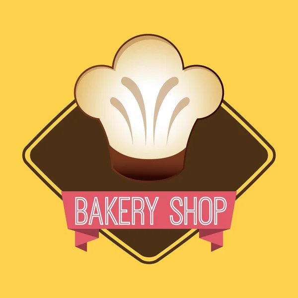 Diseño de panadería — Vector de stock