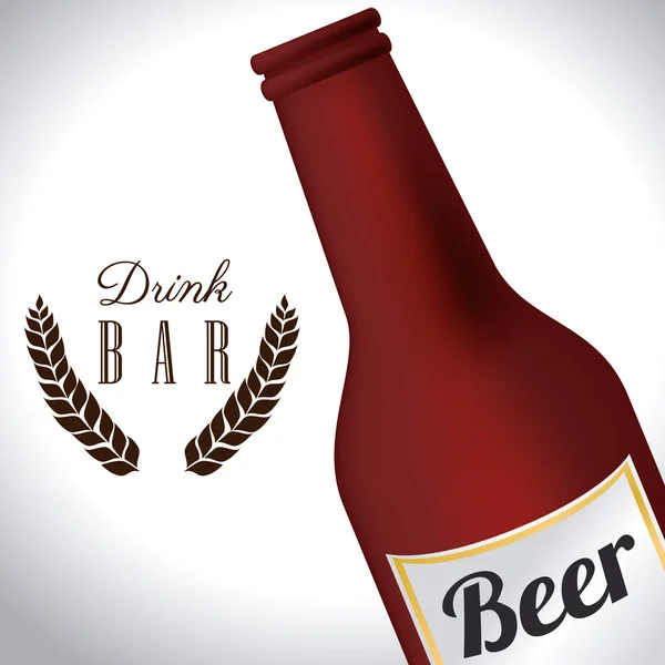 Drinks design — Stock Vector