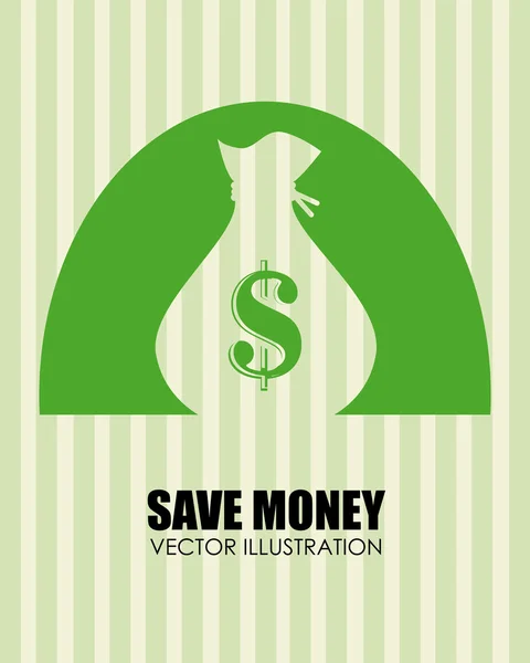 Money design — Stock Vector