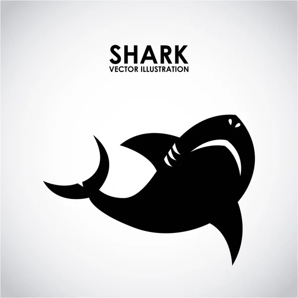 Diseño de tiburones — Archivo Imágenes Vectoriales