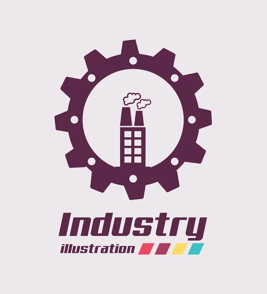 Industry design — Stock Vector