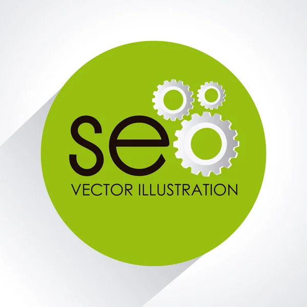 SEO design — Vettoriale Stock