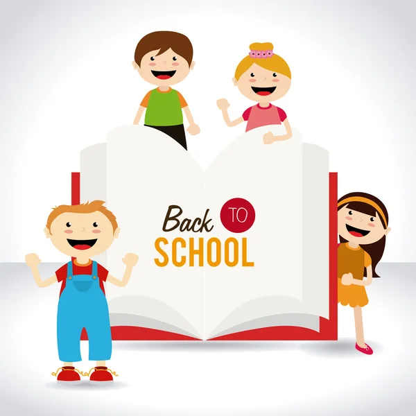 School ontwerp — Stockvector