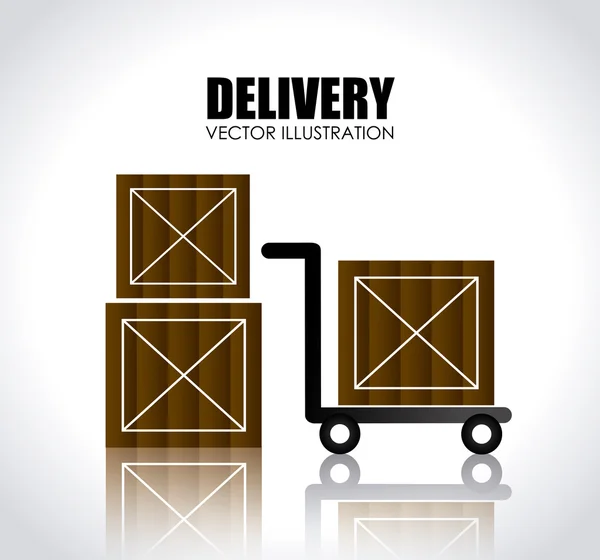 Delivery design — Stock Vector