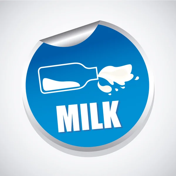 Mjölk design — Stock vektor