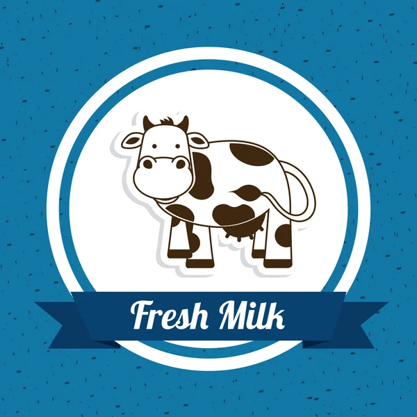 Diseño de leche — Archivo Imágenes Vectoriales