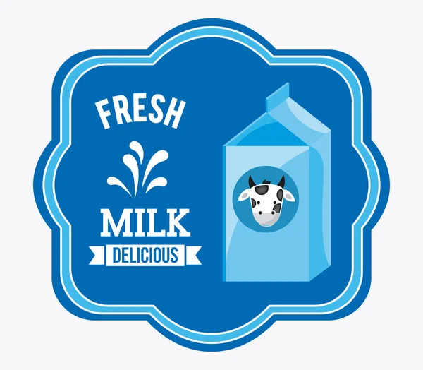 Milk design — Stock Vector