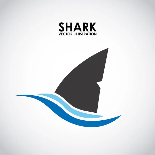 Design de requin — Image vectorielle