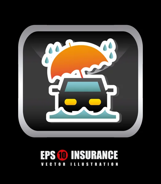 Insurance design — Stock Vector