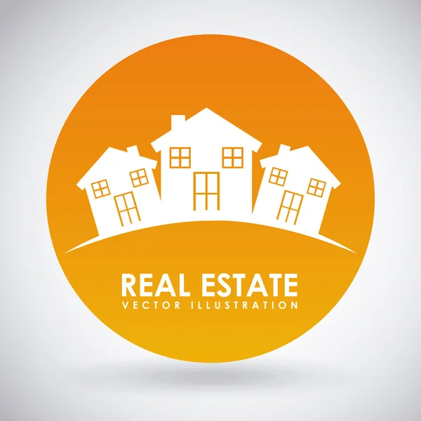 Real estate design — Stock Vector