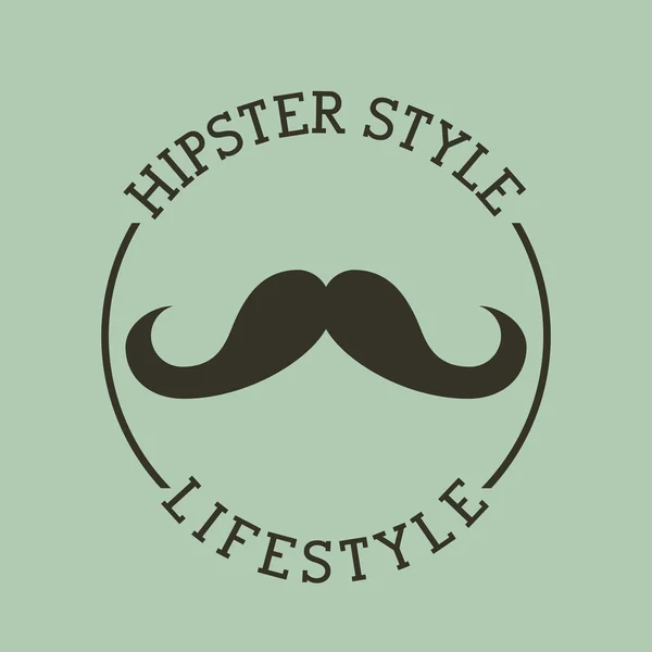 Conception Hipster — Image vectorielle