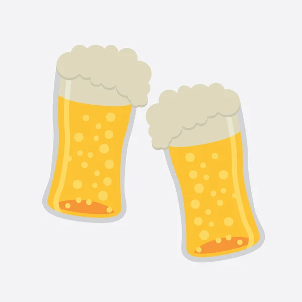 Bier ontwerp — Stockvector