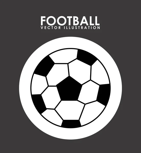 Design del calcio — Vettoriale Stock