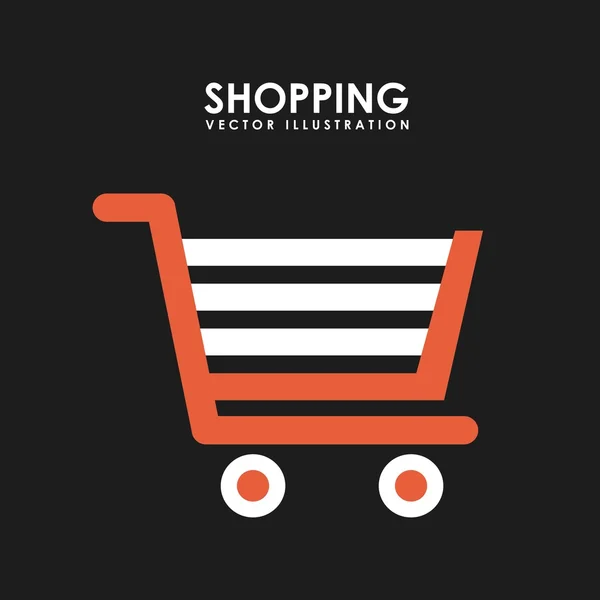 Diseño de compras — Vector de stock