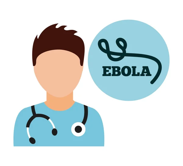 Ebola tasarım — Stok Vektör