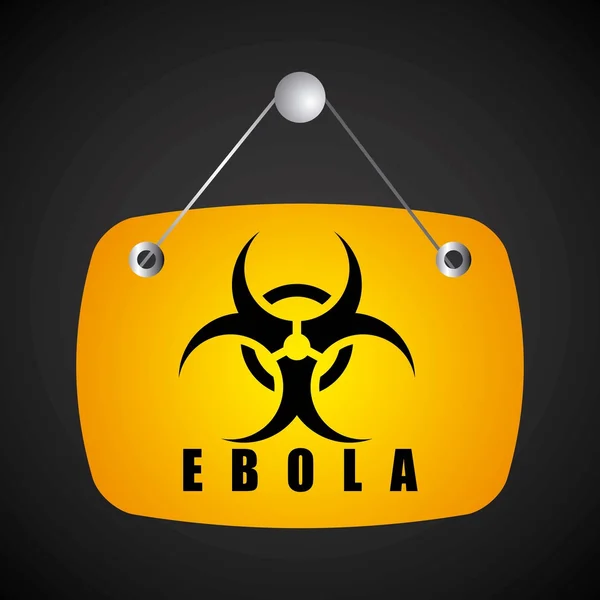 Ebola-Design — Stockvektor