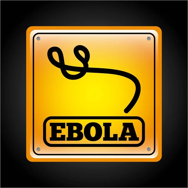 Дизайн ebola — стоковый вектор