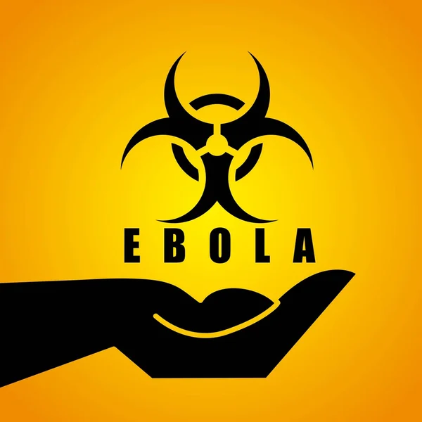 Ebola design — Stock vektor