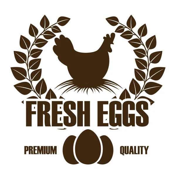 Design delle uova — Vettoriale Stock