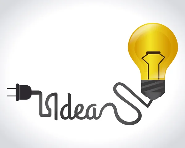 Diseño de ideas — Vector de stock