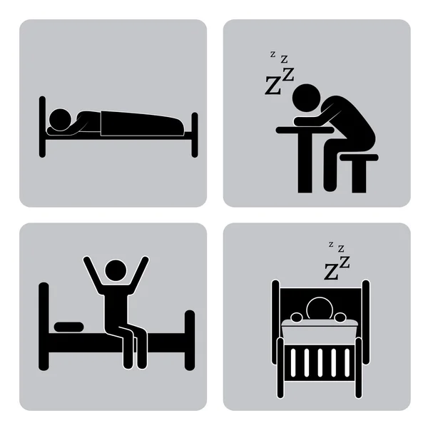 睡眠设计 — 图库矢量图片