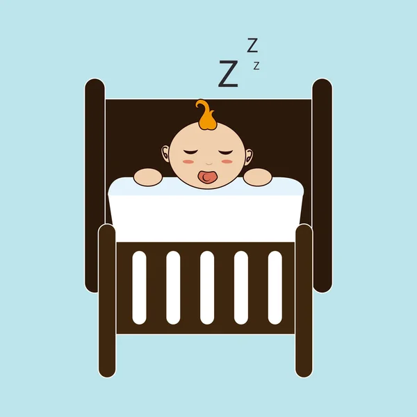 Sleep design — Stock Vector