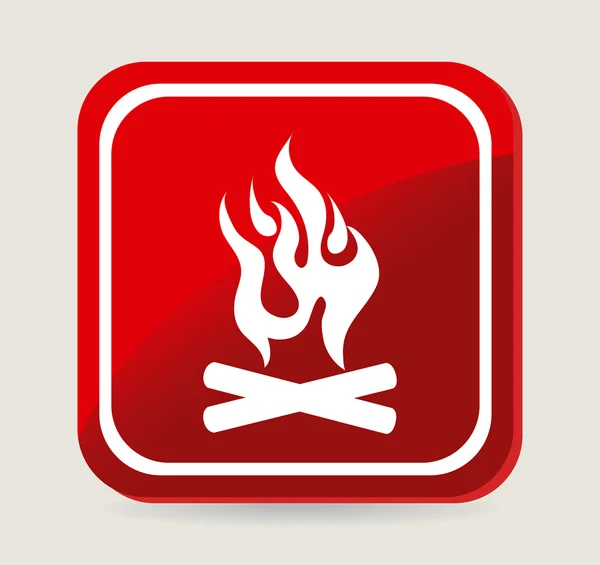 Fire design — Stock Vector