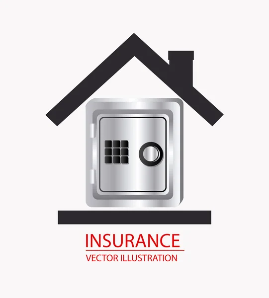 Försäkring design — Stock vektor