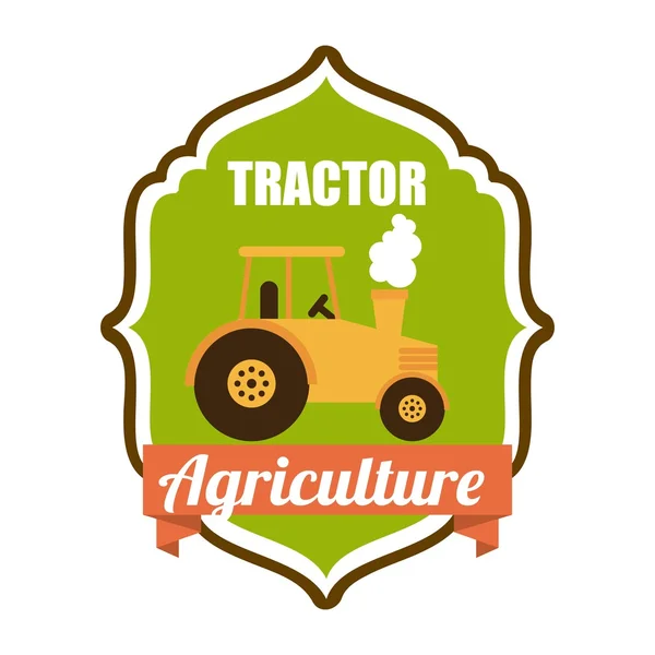 Tractor design — Stock Vector