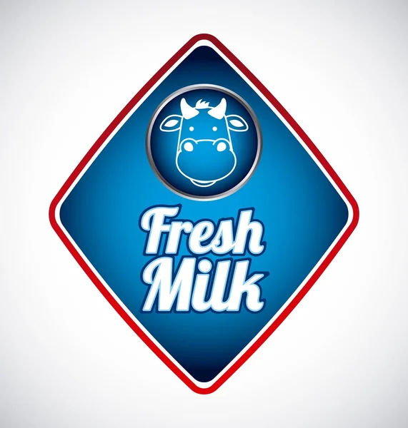 Desenho do leite — Vetor de Stock