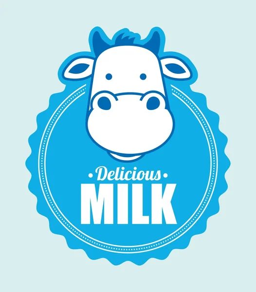 Milk design — Stock Vector