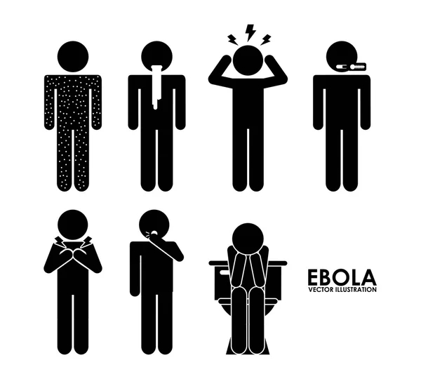 Ebola ontwerp — Stockvector